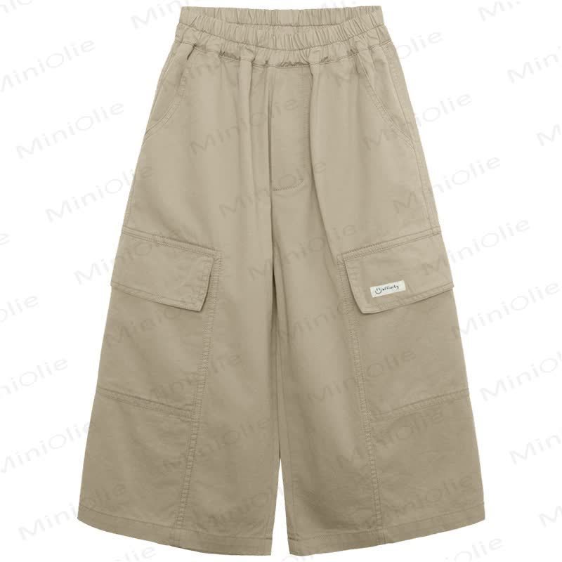 Baumwoll- Hose für Kleinkind-Jungen (Khaki) - Khaki - 8-9J - image 2