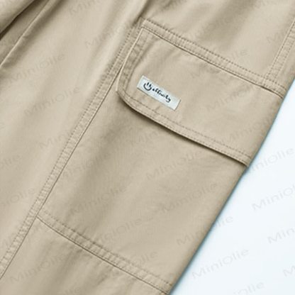 Baumwoll- Hose für Kleinkind-Jungen (Khaki) - image 4