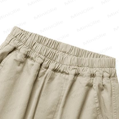 Baumwoll- Hose für Kleinkind-Jungen (Khaki) - image 3