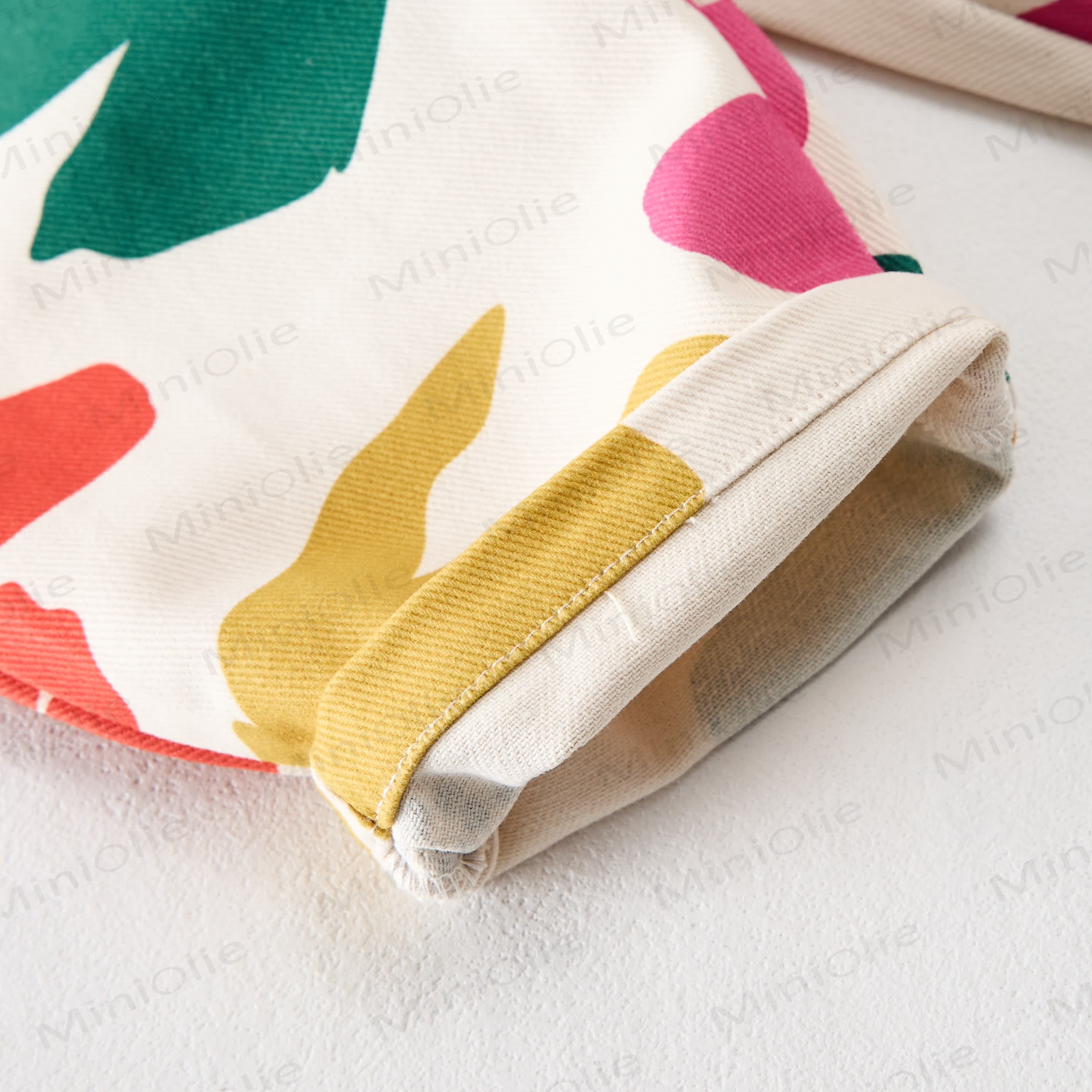 Baby und Kleinkind Overalls mit Bunt Blumen - image 4