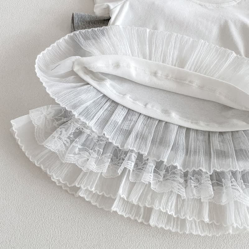 T-Shirt mit Lace für Baby - image 7