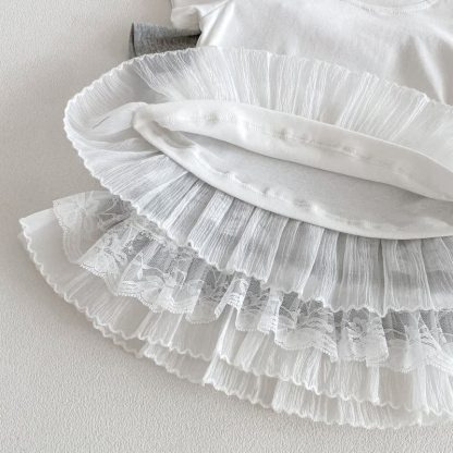 T-Shirt mit Lace für Baby - image 7