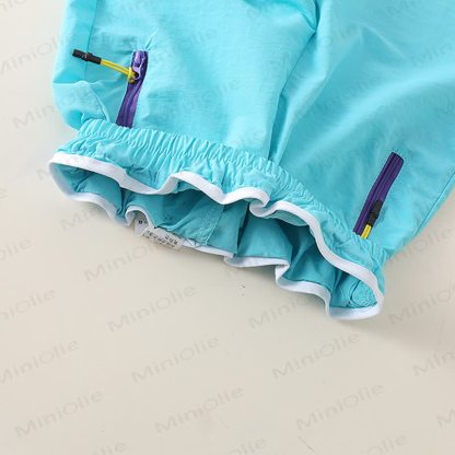 Nylon- Shorts für Kinder-Jungen, Einfarbig - image 8