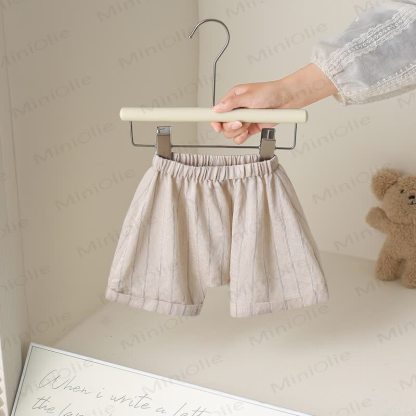 Baby Baumwoll- Tanktop und Shorts Set mit Cartoon-Gesichtern - image 4