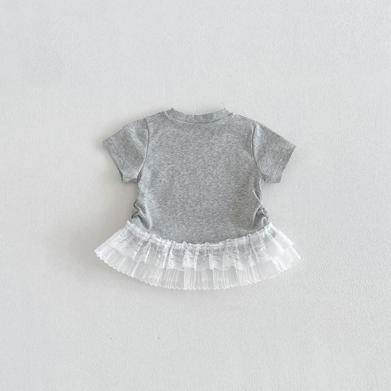 T-Shirt mit Lace für Baby - image 4
