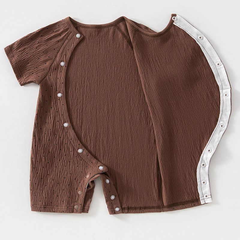 Baby Punkt / Bär Strampler mit Knopfleiste vorne - image 5