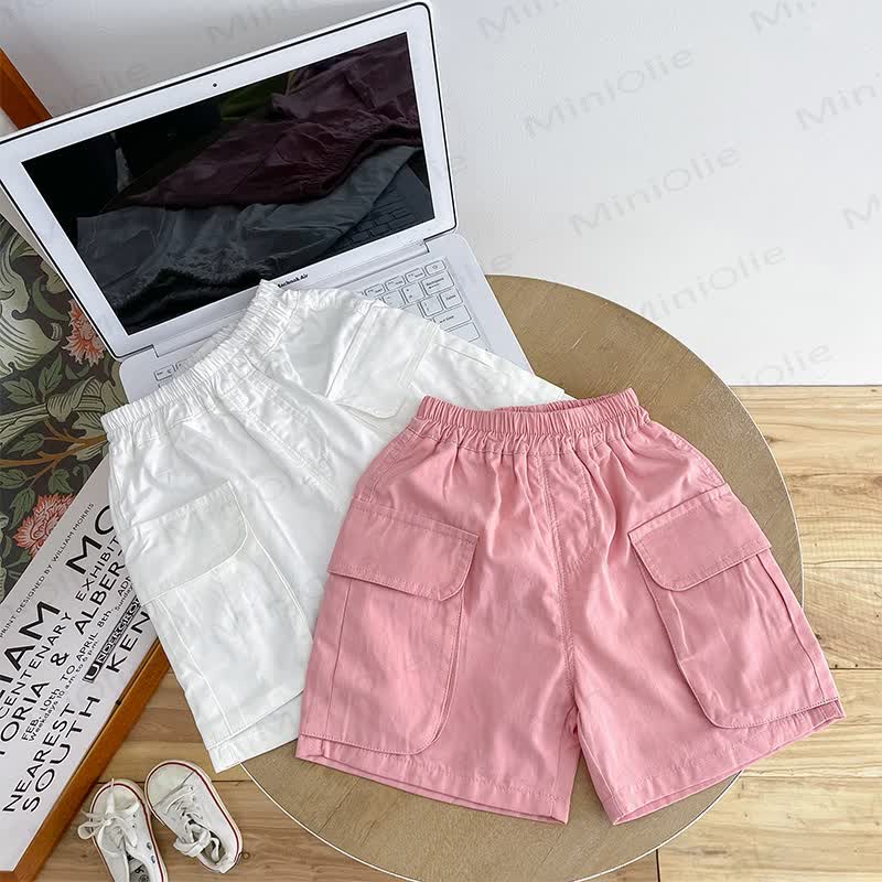 Shorts für Kleinkind , Einfarbig - image 1