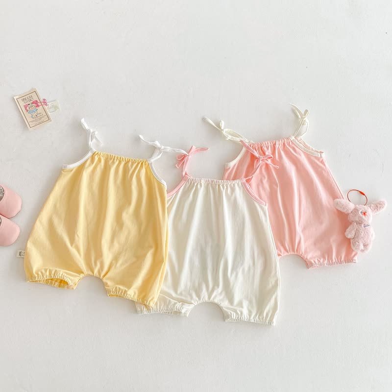Baby Mädchen Strampler mit Blume und Hasenmotiv und Strampler - image 5