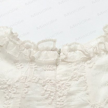 Schleifen Kleid aus Tüll mit Schleifen für Kleinkind-Mädchen - image 5