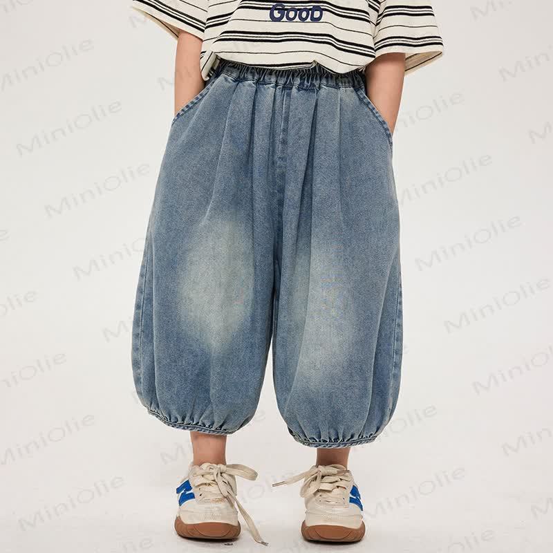 Hose für Kleinkind-Jungen , Denim Blau - Blau - 8-9J - image 1