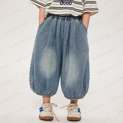 Hose für Kleinkind-Jungen , Denim Blau - Blau - 8-9J - image 1