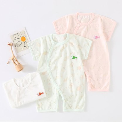 Sommer Strampler mit Baby - image 1