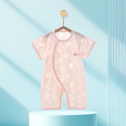 Sommer Strampler mit Baby - Rosa - 12-18M - image 3