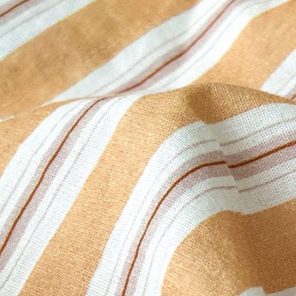 Baby Strampler mit braunen Streifen und Cartoon-Augen - image 7