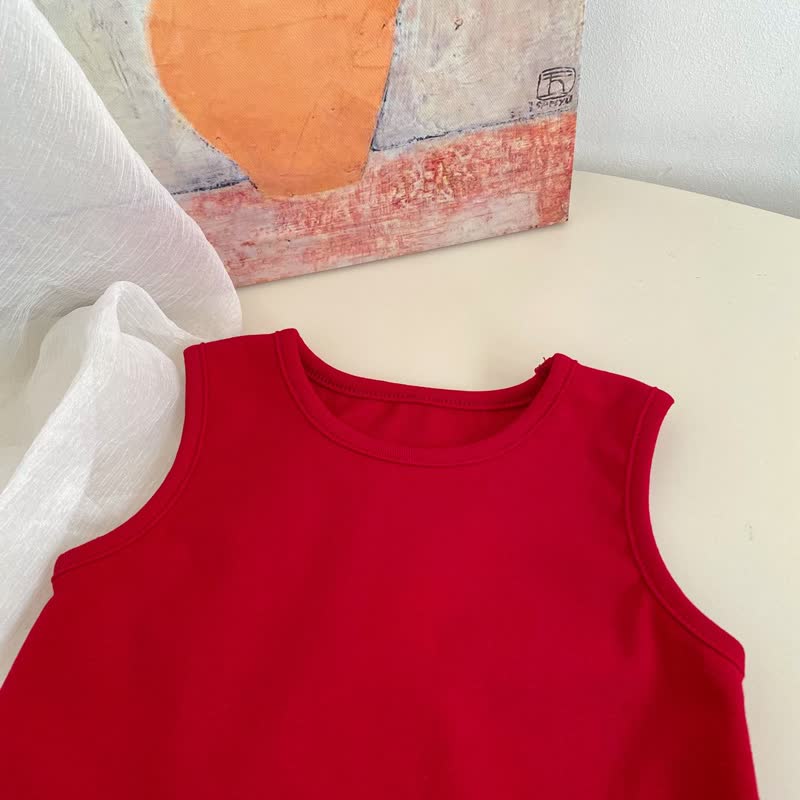 Zweiteiliges Set aus Tanktop und Overalls mit Tier aus Baumwolle für Baby und Mädchen - image 5