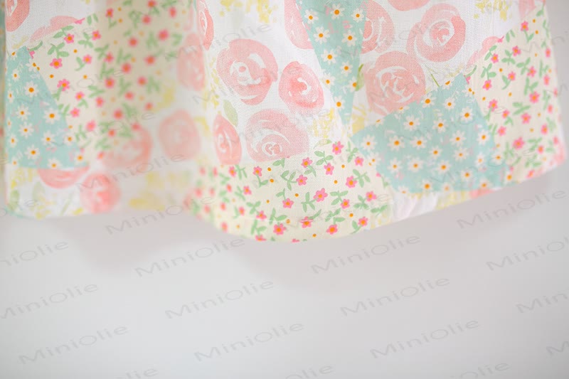 Blumen Kleid mit Blumenmuster für Baby und Mädchen - image 6