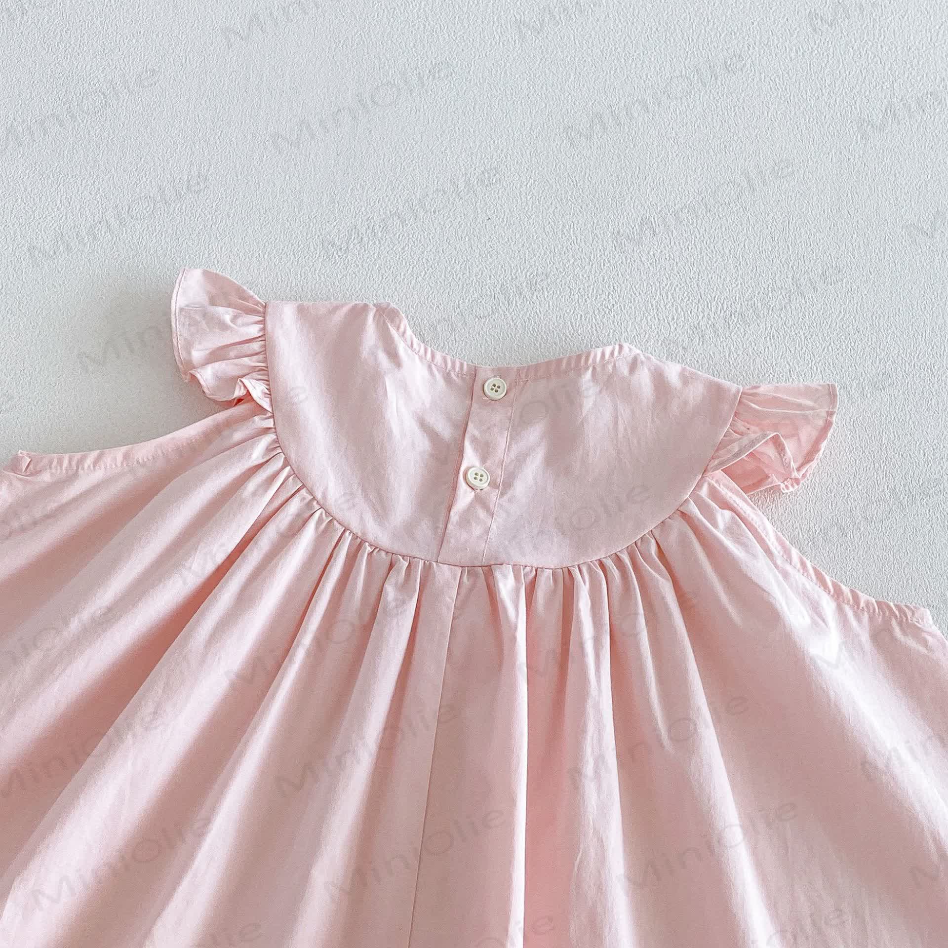 Ärmelloses Schleife für Baby und Mädchen mit Schleife , Einfarbig - image 10