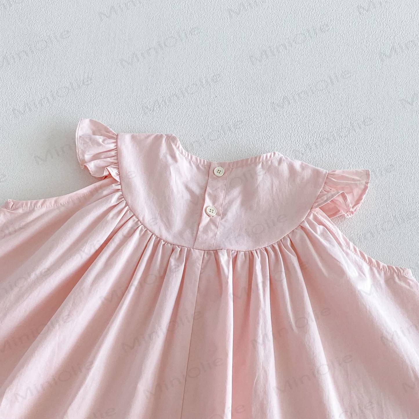 Ärmelloses Schleife für Baby und Mädchen mit Schleife , Einfarbig - image 10