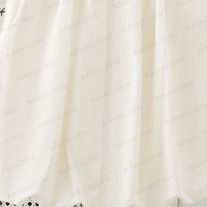 Beige, ärmelloses Kleid mit Schleife und Hut für Kleinkind-Mädchen - image 10