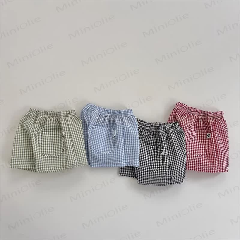 Baby Mädchen Gingham Shorts - image 1