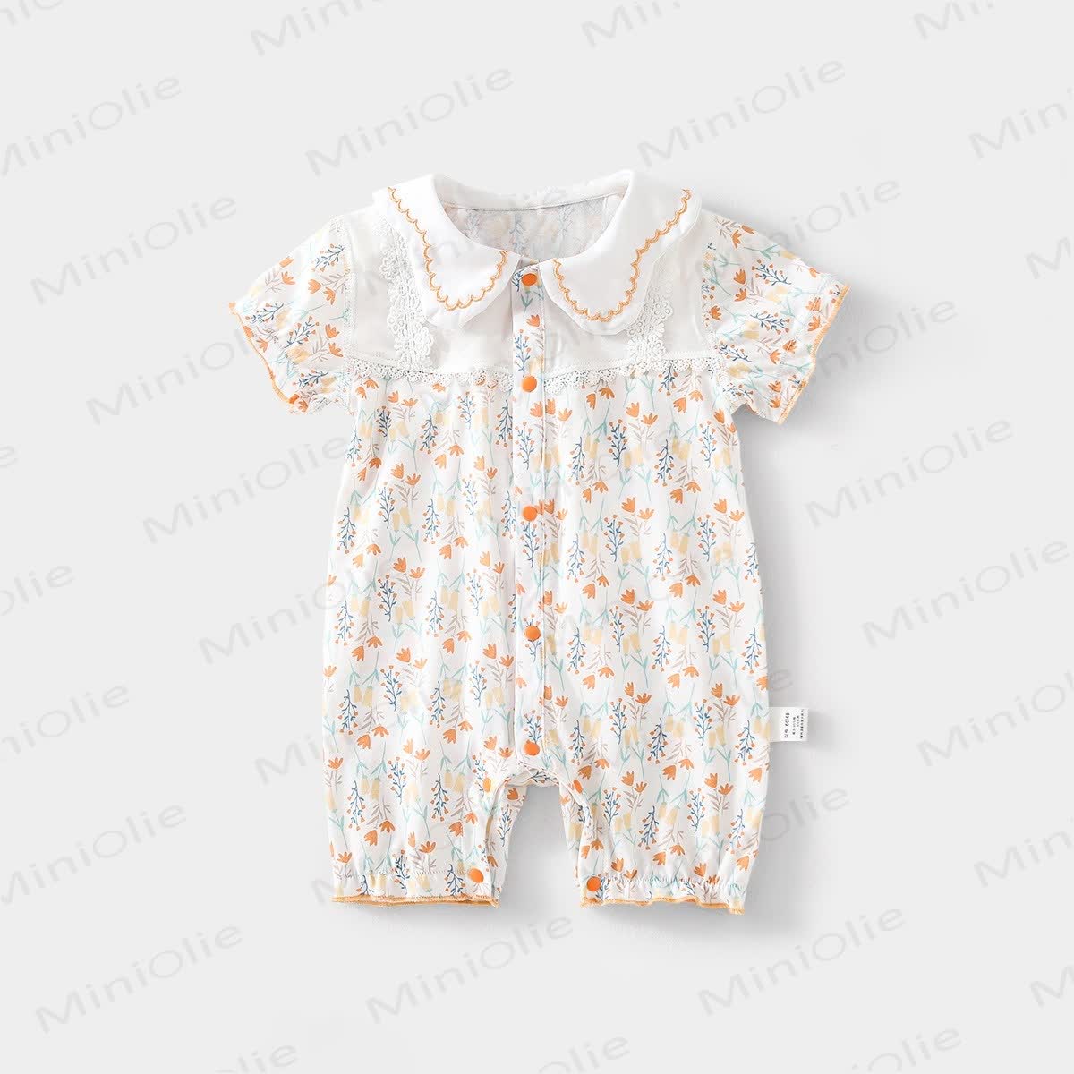 Sommer Strampler mit Blume für Baby - Blume - 1-2J - image 2
