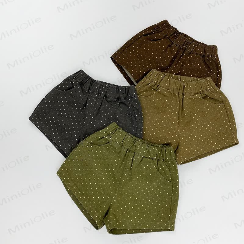 Shorts mit Punktmuster für Kleinkind - image 1