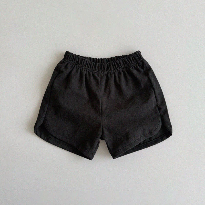 Weiche Shorts für Baby und Kleinkind - Schwarz - 3-4J - image 3