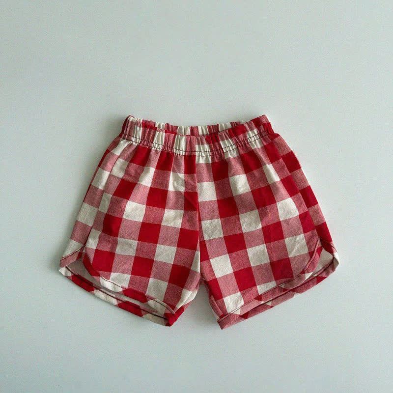 Weiche Shorts für Baby und Kleinkind - Rot - 3-4J - image 4