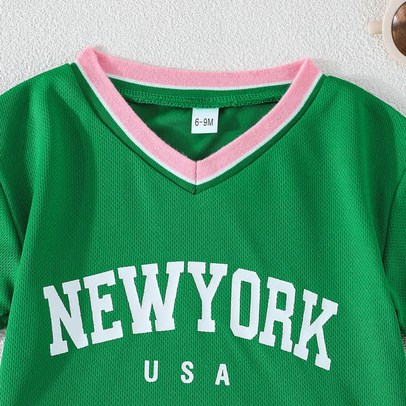 NEWYORK USA Baby Mädchen 2-teiliges Sport- Set aus Spitze und Rock - image 9