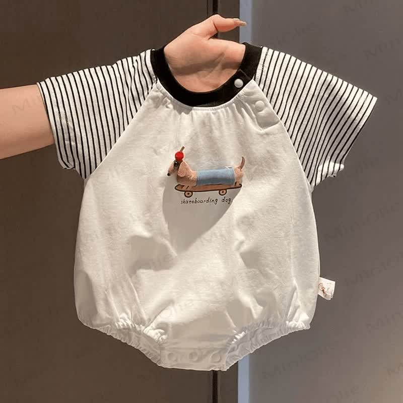 Baby -Skate-Pup- Bodysuit - Weiß - 18-24M - image 1