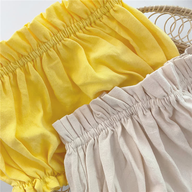 Baumwoll-Pumps Shorts für Baby und Mädchen - image 7