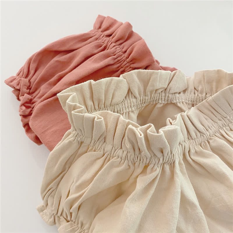 Baumwoll-Pumps Shorts für Baby und Mädchen - image 8