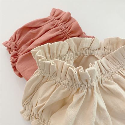 Baumwoll-Pumps Shorts für Baby und Mädchen - image 8