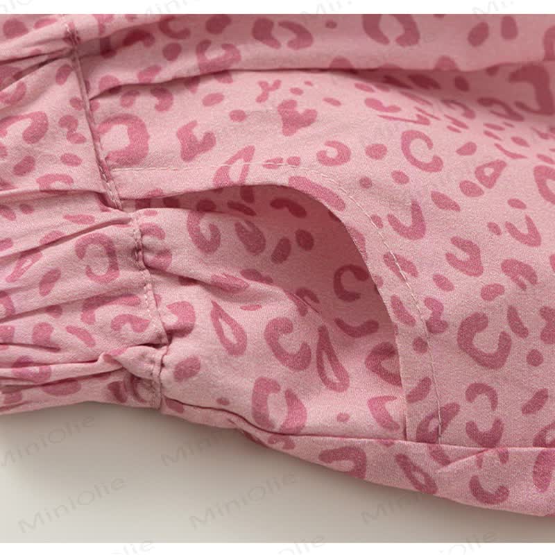 Shorts für Kleinkinder, Mädchen , Leopardenmuster - image 5