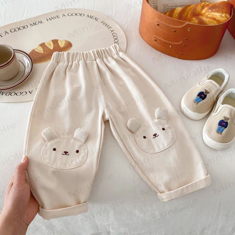 Bär für Baby und Kleinkind mit Bärenstickerei - Beige - 4-5J - image 2
