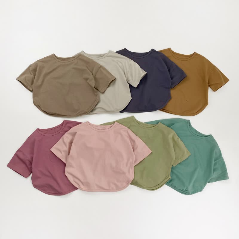 Freizeit-T-Shirt für Kleinkind , Einfarbig - image 1