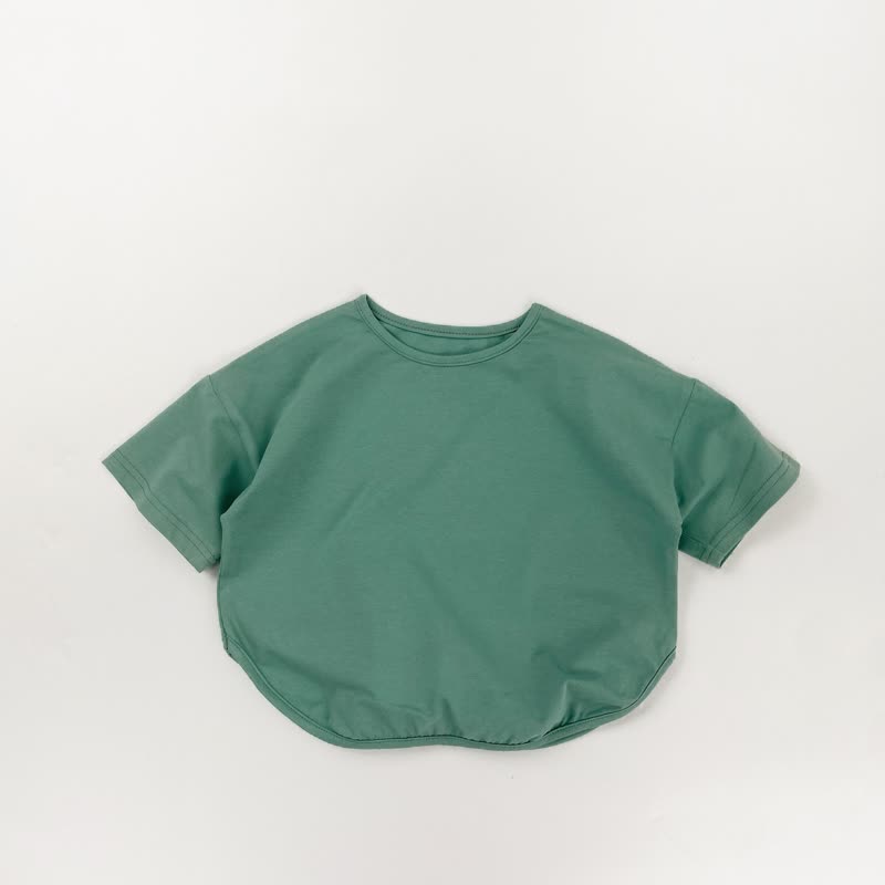 Freizeit-T-Shirt für Kleinkind , Einfarbig - Lake Blau - 6-7.5T - image 2