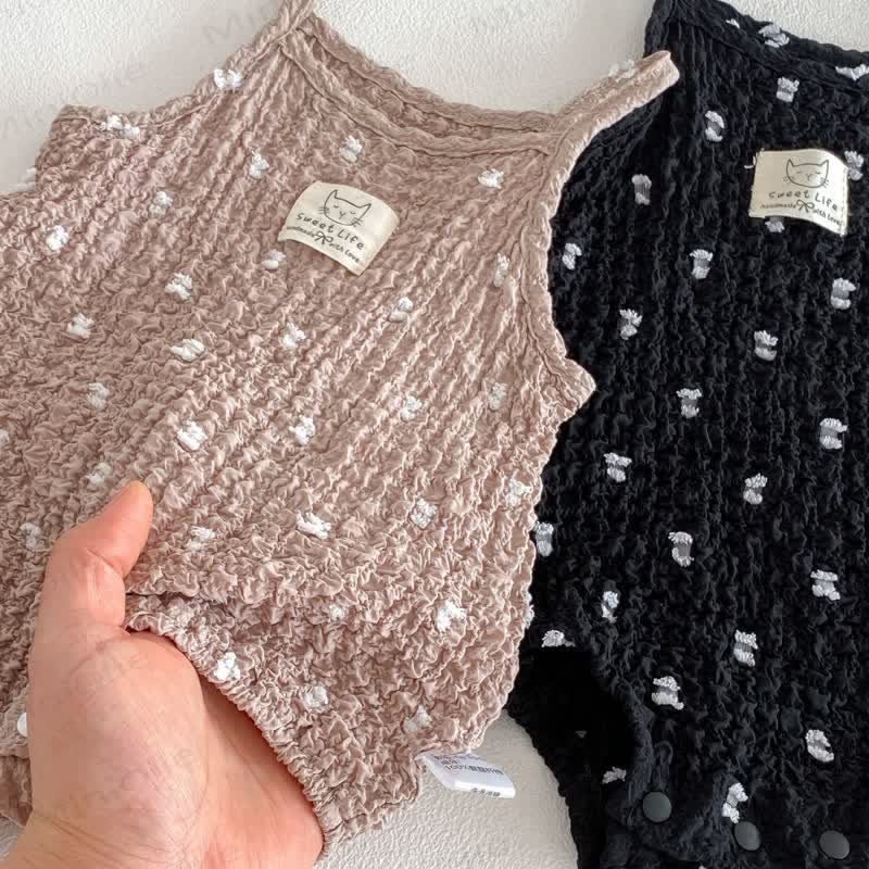 Ärmelloser Bodysuit für Baby, Mädchen - image 7