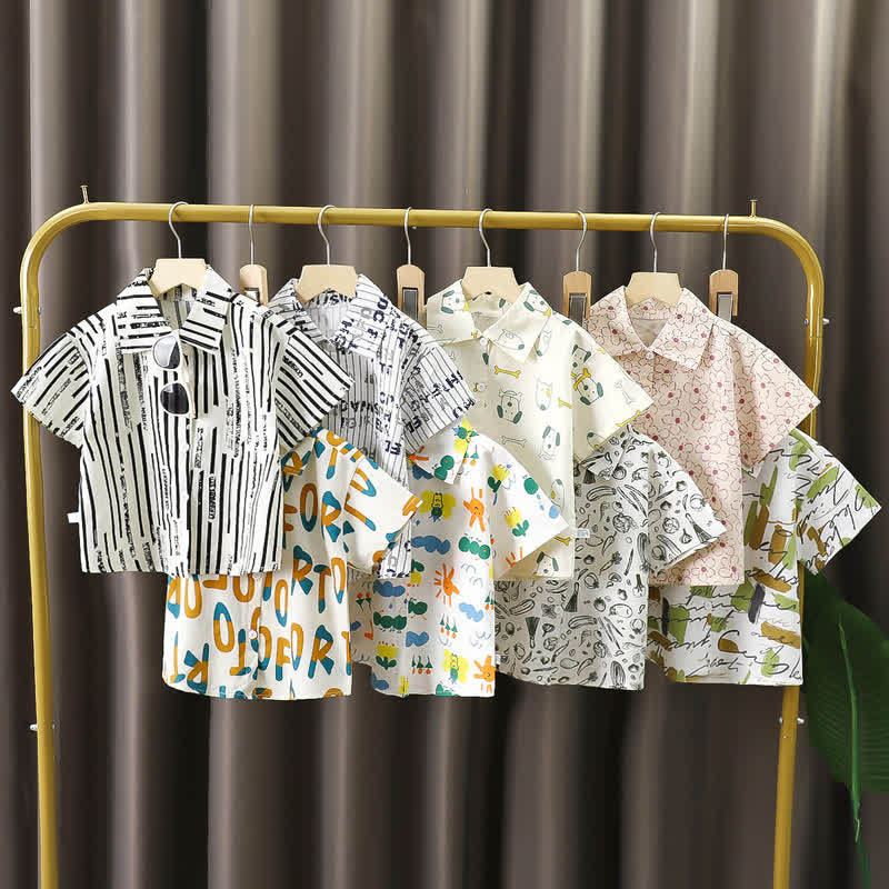 Kurzarm-Shirt mit Aufdruck für Kleinkind (Jungen) - image 1