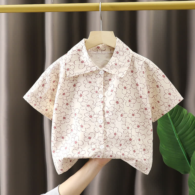 Kurzarm-Shirt mit Aufdruck für Kleinkind (Jungen) - Beige - 10-11J - image 2
