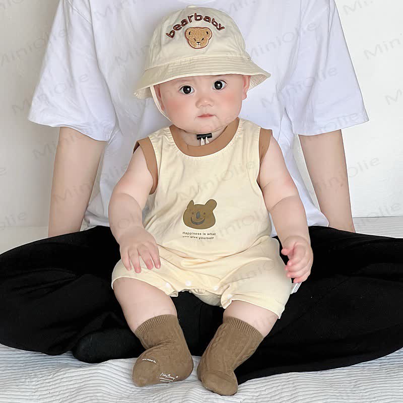 Baby Bär Strampler mit Strampler - Beige - 2-3J - image 2