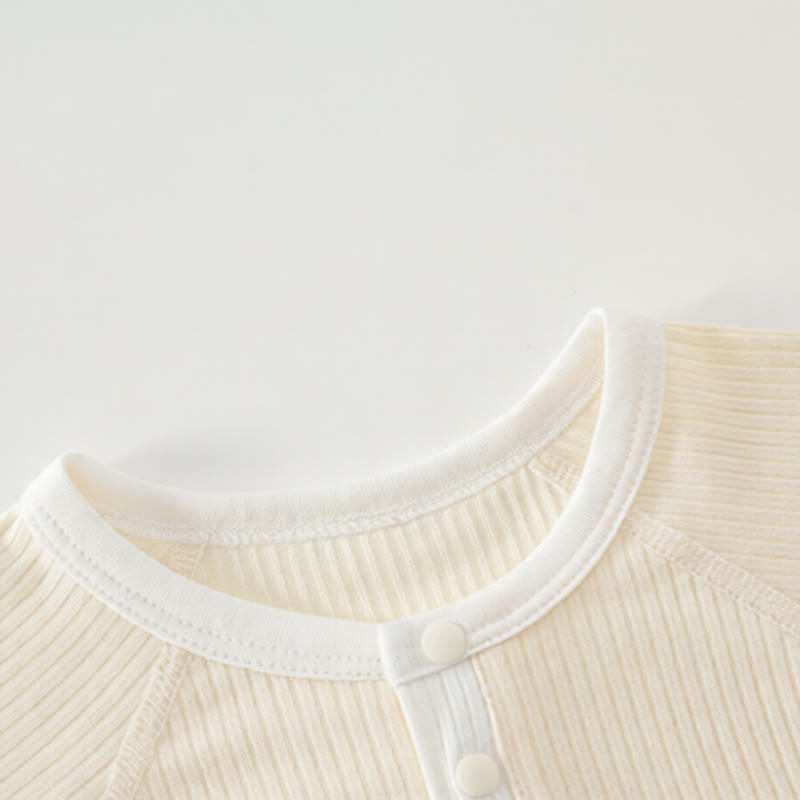 Zweiteiliges Set aus Gerippt Sommer und Shorts für Baby - image 7