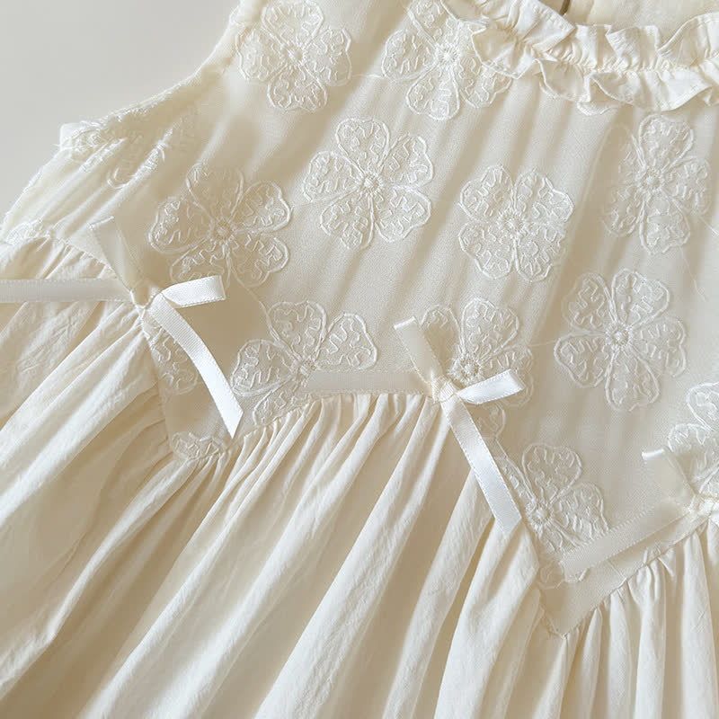 Weißes , Blumen Lace für Kleinkind - image 3