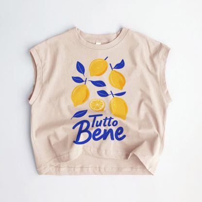 TUTTO BENE Khaki Tanktop für Baby und Kleinkind - Khaki - 3-5J - image 1