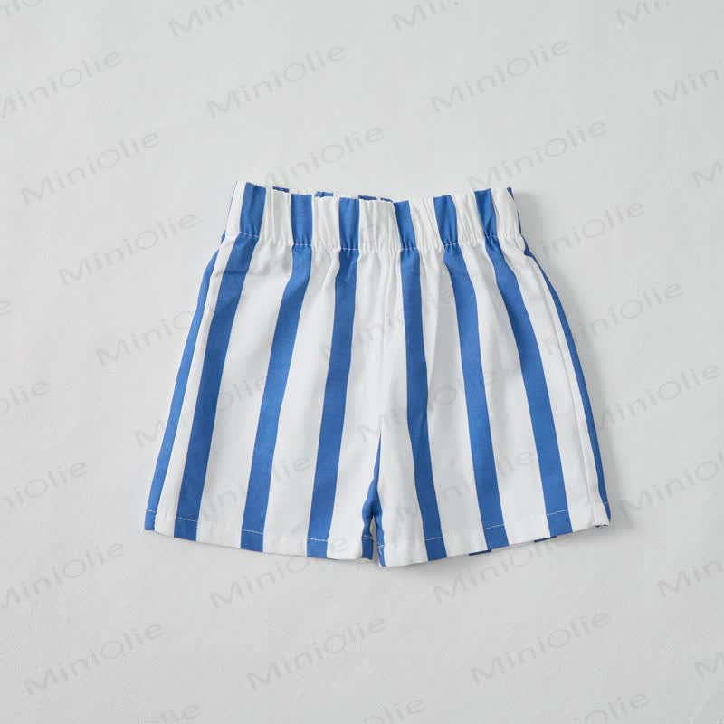 YOU'RE SIMPLY THE ZEST Baby Lemon T-Stück und Streifen Shorts 2-teiliges Set - image 6