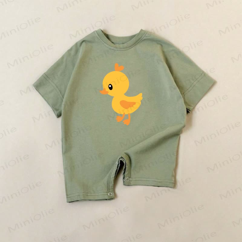 Baby Green Ente Strampler - Grün - 18-24M - image 1