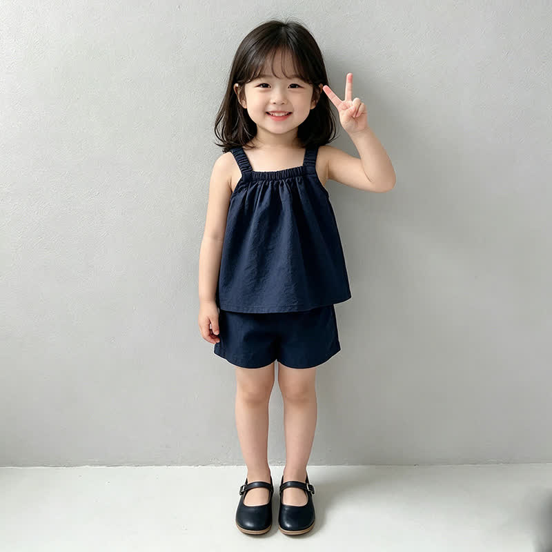 2-teiliges Set für Baby, Mädchen : Trägertop und Shorts - image 10