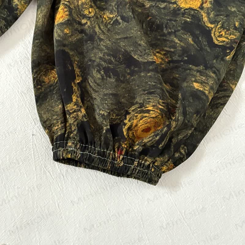 Set aus ärmellosem Spitze mit Knopfleiste und bedruckter Hose für Kleinkind - image 10