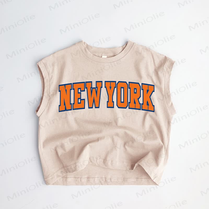 NEW YORK Baby Kleinkind Tanktop - Khaki - 3-5J - image 1
