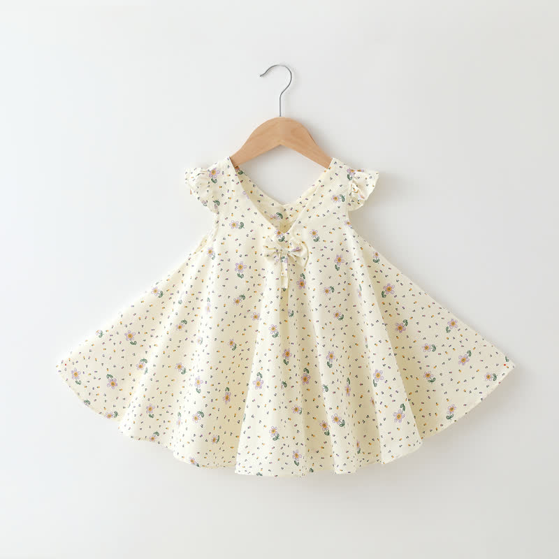 Ärmelloses Kleid mit Blume/ Obst für Baby - Lila Blüten - 2-3J - image 7